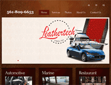Tablet Screenshot of leatherrepairsouthflorida.com